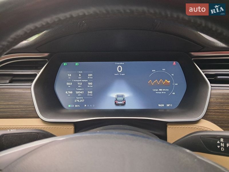 Ліфтбек Tesla Model S 2015 в Вінниці
