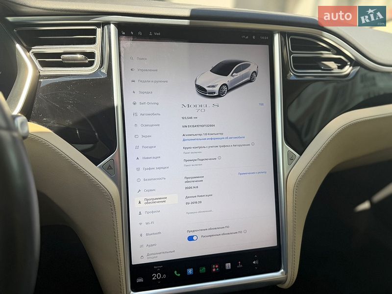 Ліфтбек Tesla Model S 2016 в Тернополі