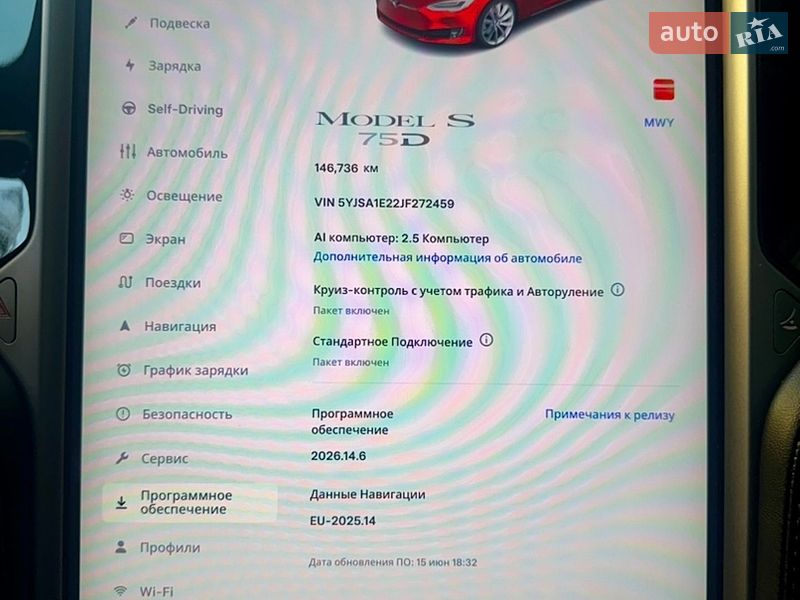Ліфтбек Tesla Model S 2018 в Дніпрі