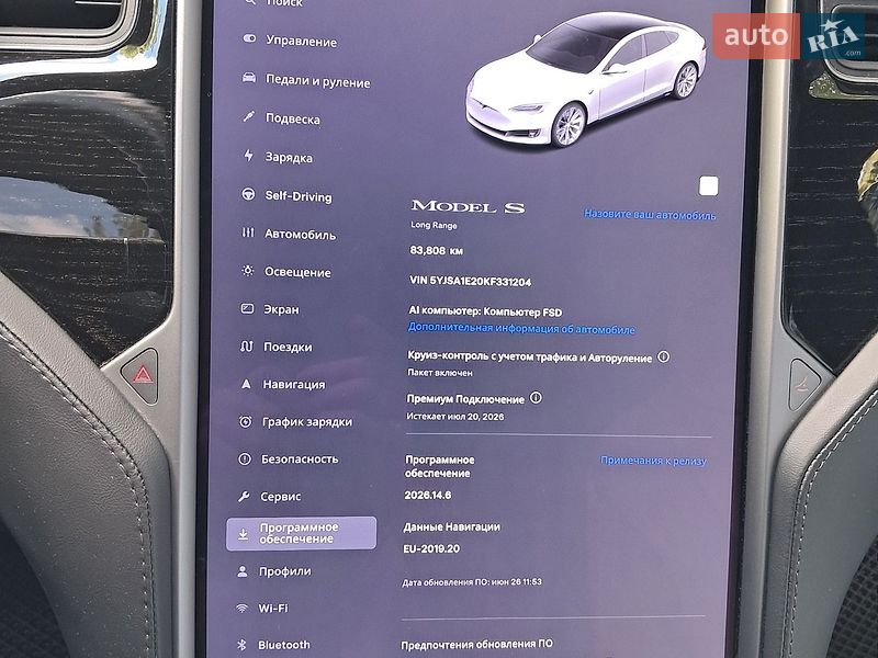 Лифтбек Tesla Model S 2019 в Львове