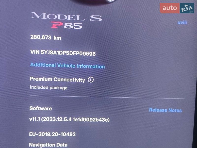 Лифтбек Tesla Model S 2013 в Бучаче