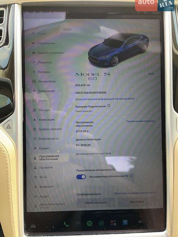 Лифтбек Tesla Model S 2014 в Черкассах