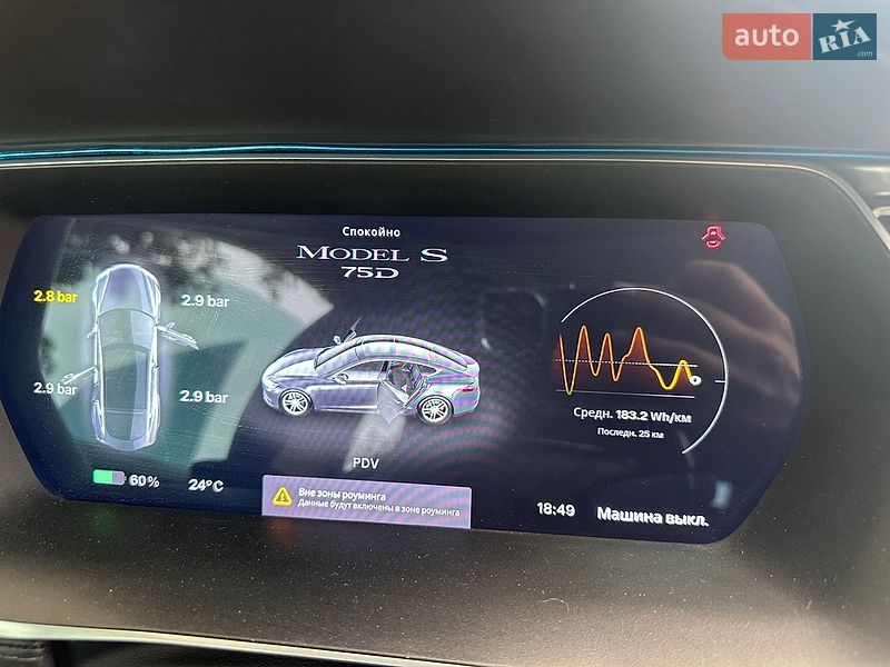 Ліфтбек Tesla Model S 2015 в Вінниці