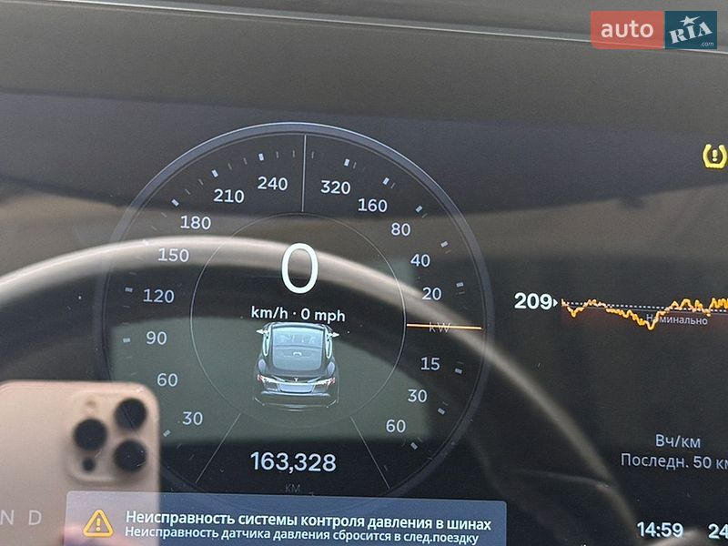 Ліфтбек Tesla Model S 2014 в Києві