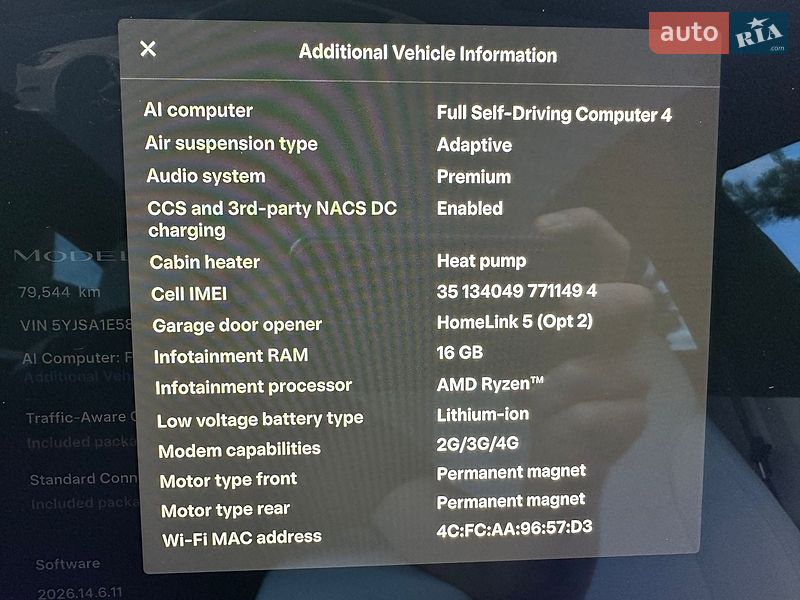 Ліфтбек Tesla Model S 2023 в Львові фото 18 Ліфтбек Tesla Model S 2023 в Львові