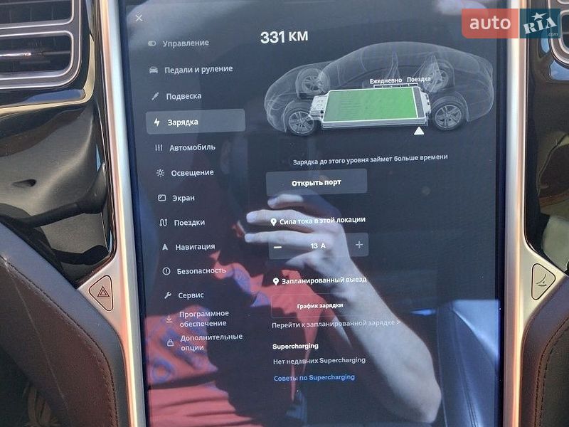 Лифтбек Tesla Model S 2013 в Львове