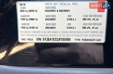 Ліфтбек Tesla Model S 2018 в Києві