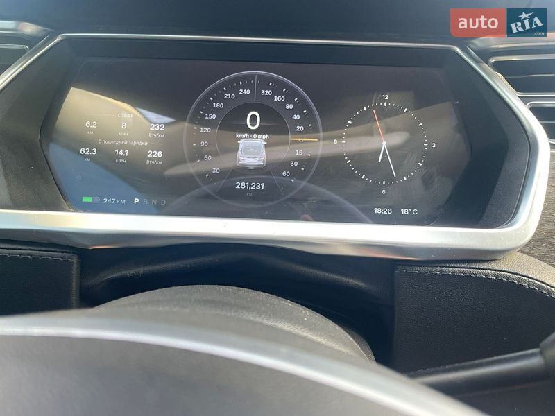 Лифтбек Tesla Model S 2013 в Львове