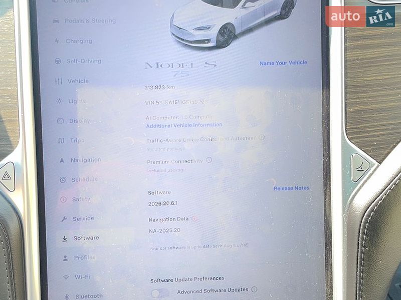 Ліфтбек Tesla Model S 2016 в Житомирі