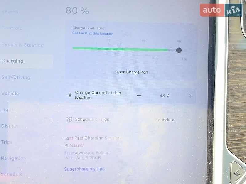 Ліфтбек Tesla Model S 2016 в Житомирі