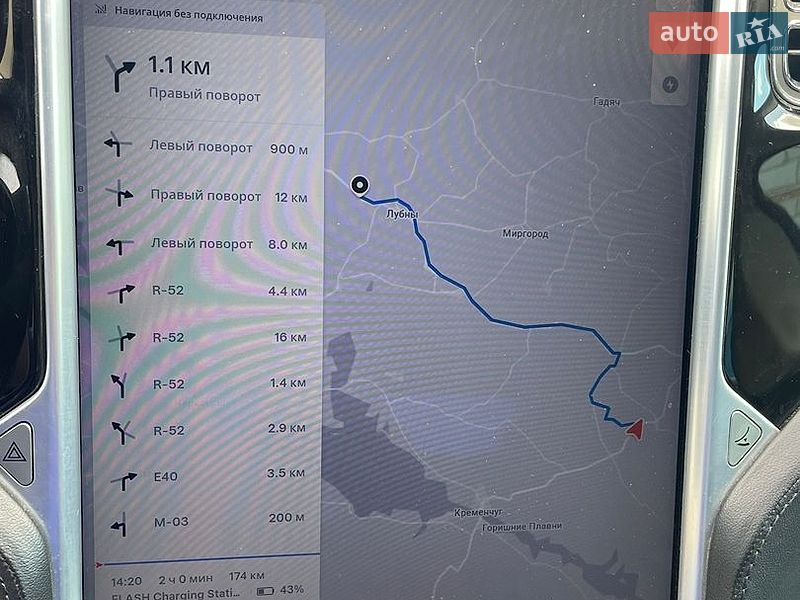 Ліфтбек Tesla Model S 2013 в Полтаві