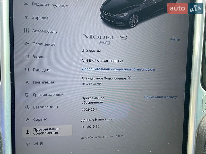 Ліфтбек Tesla Model S 2013 в Полтаві