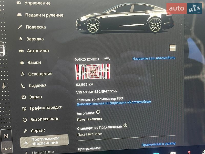 Ліфтбек Tesla Model S 2022 в Києві
