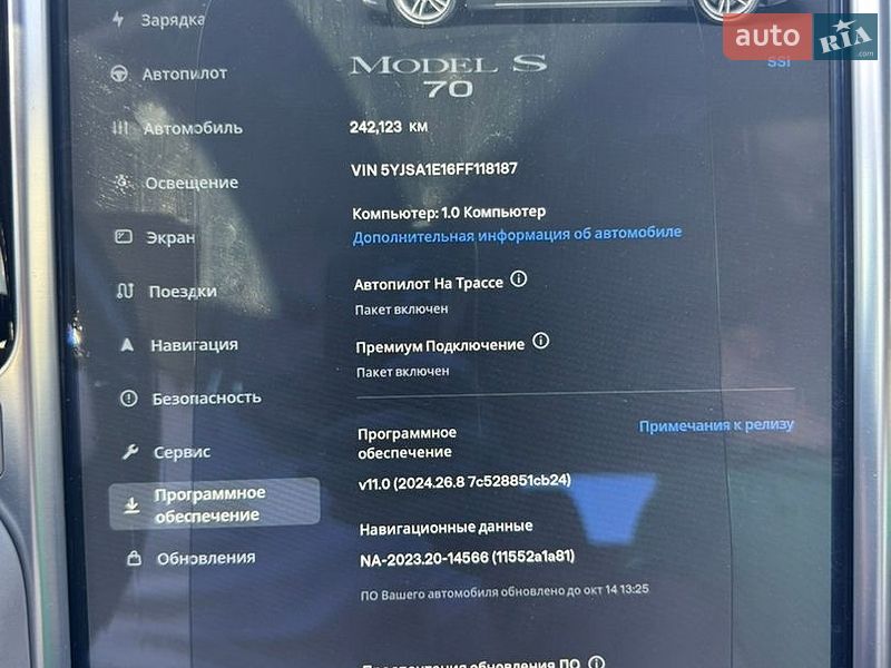 Ліфтбек Tesla Model S 2015 в Мукачевому