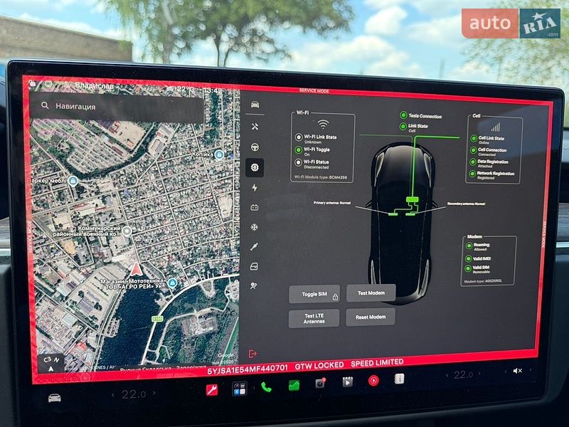 Ліфтбек Tesla Model S 2021 в Запоріжжі