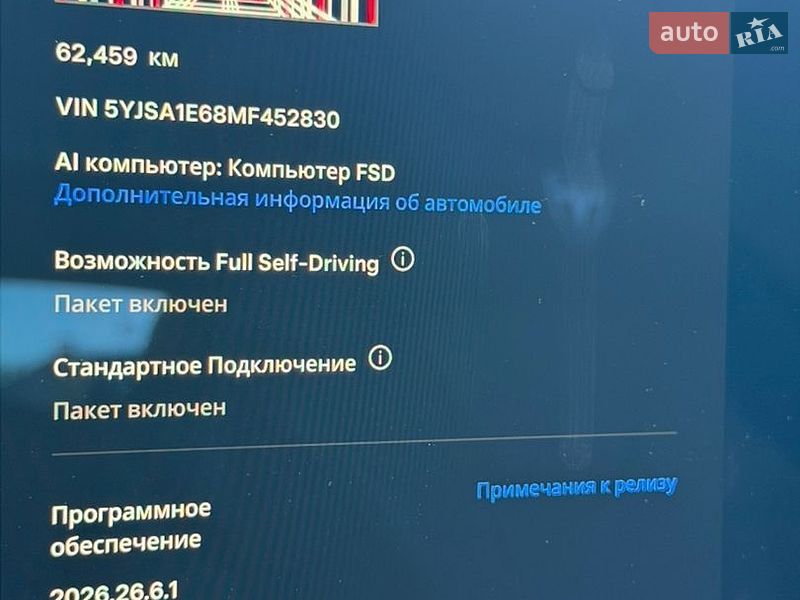 Ліфтбек Tesla Model S 2021 в Києві
