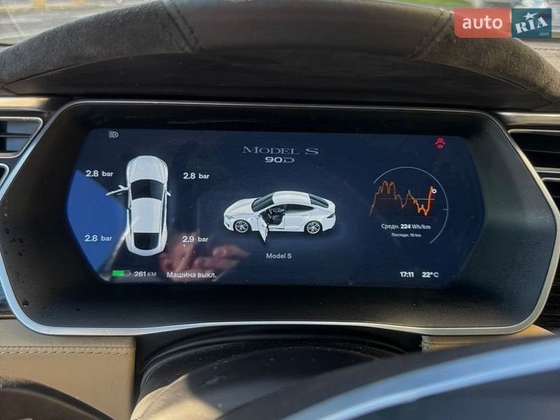 Лифтбек Tesla Model S 2016 в Киеве