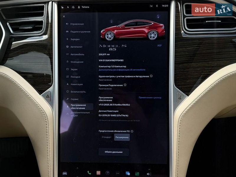 Лифтбек Tesla Model S 2014 в Киеве