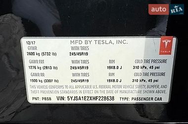 Ліфтбек Tesla Model S 2017 в Києві