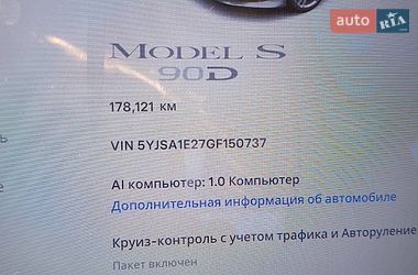 Лифтбек Tesla Model S 2016 в Житомире