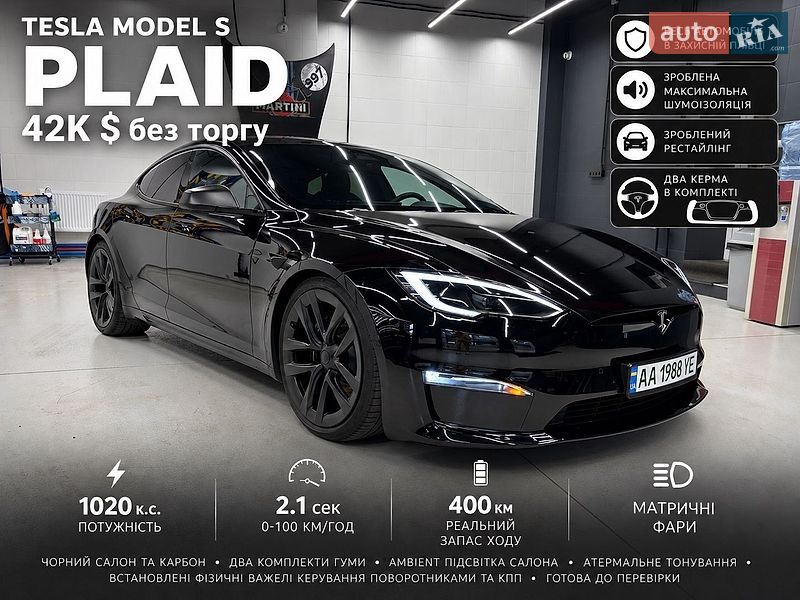 Лифтбек Tesla Model S 2021 в Киеве