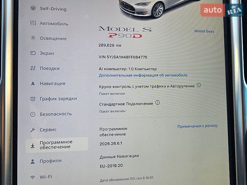 Ліфтбек Tesla Model S 2015 в Києві