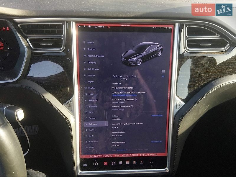 Лифтбек Tesla Model S 2017 в Тернополе