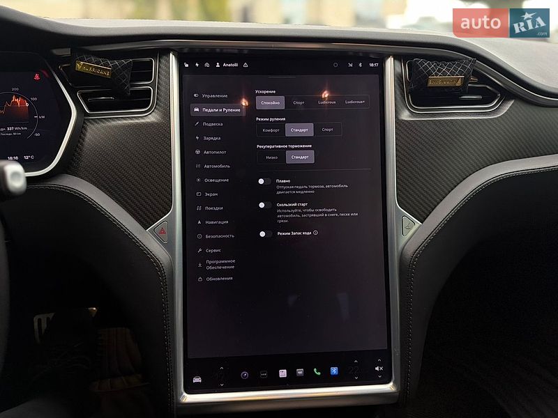 Лифтбек Tesla Model S 2017 в Львове
