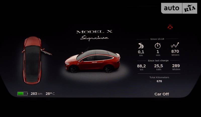 Внедорожник / Кроссовер Tesla Model X 2018 в Киеве