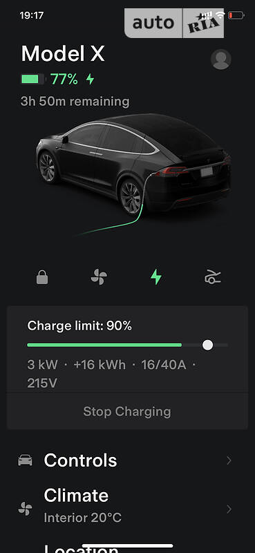 Позашляховик / Кросовер Tesla Model X 2017 в Харкові