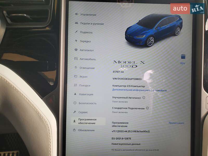 Внедорожник / Кроссовер Tesla Model X 2018 в Сумах