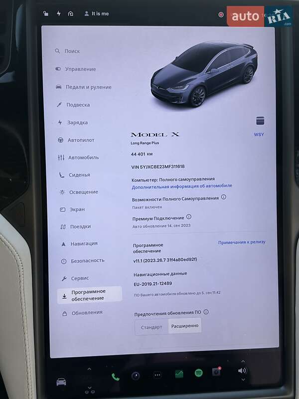 Позашляховик / Кросовер Tesla Model X 2020 в Дніпрі фото 18 Позашляховик / Кросовер Tesla Model X 2020 в Дніпрі