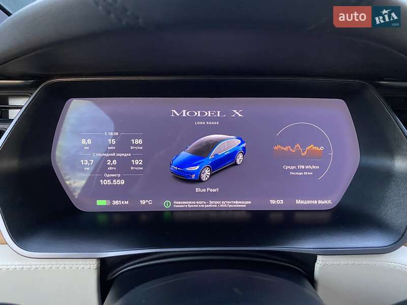 Внедорожник / Кроссовер Tesla Model X 2019 в Киеве