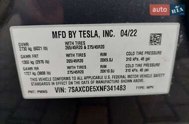 Внедорожник / Кроссовер Tesla Model X 2022 в 