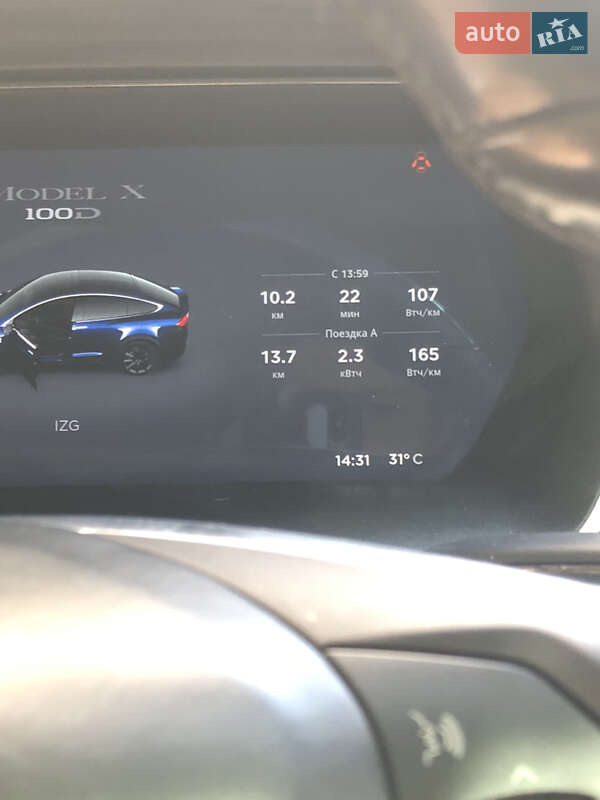 Внедорожник / Кроссовер Tesla Model X 2017 в Днепре