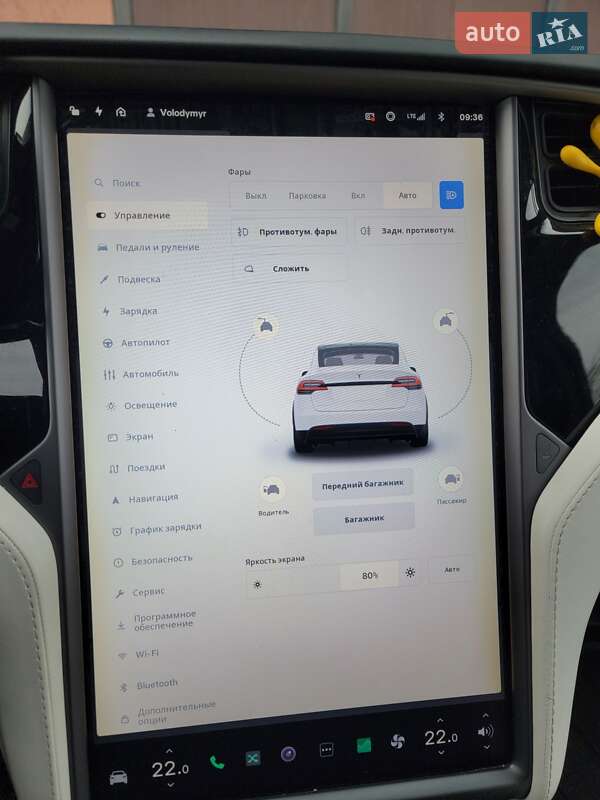 Позашляховик / Кросовер Tesla Model X 2018 в Кривому Розі фото 17 Позашляховик / Кросовер Tesla Model X 2018 в Кривому Розі