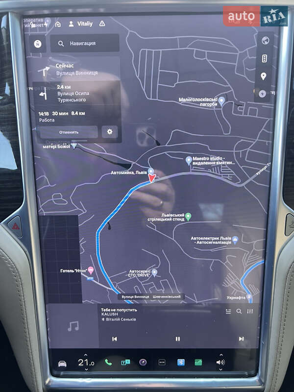 Позашляховик / Кросовер Tesla Model X 2016 в Львові
