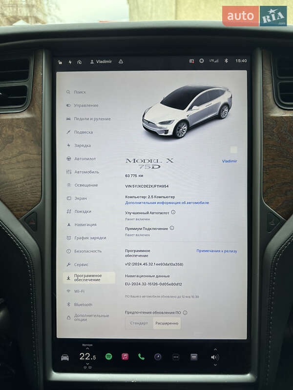 Позашляховик / Кросовер Tesla Model X 2018 в Одесі