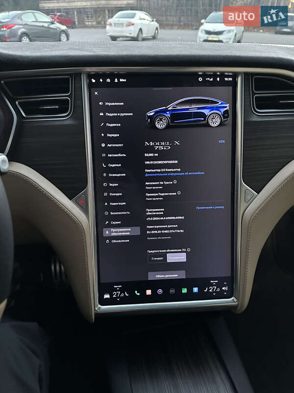 Позашляховик / Кросовер Tesla Model X 2016 в Києві