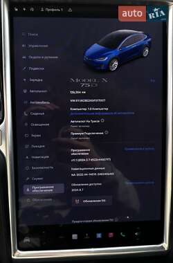 Позашляховик / Кросовер Tesla Model X 2016 в 