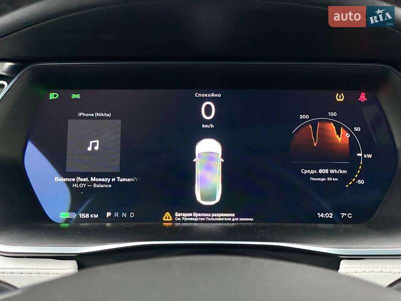 Позашляховик / Кросовер Tesla Model X 2017 в Києві