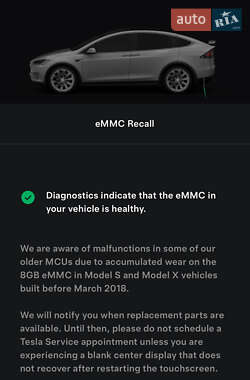 Внедорожник / Кроссовер Tesla Model X 2016 в 