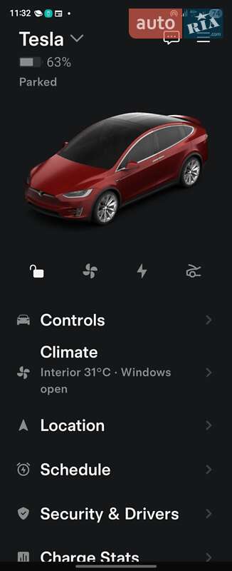 Позашляховик / Кросовер Tesla Model X 2018 в Запоріжжі