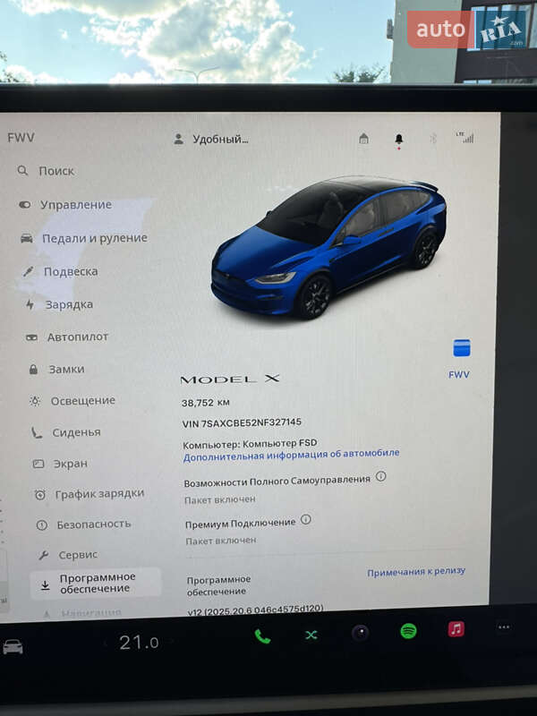 Позашляховик / Кросовер Tesla Model X 2021 в Харкові