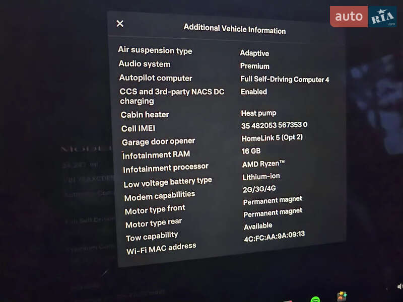 Внедорожник / Кроссовер Tesla Model X 2023 в Киеве фото 6 Внедорожник / Кроссовер Tesla Model X 2023 в Киеве