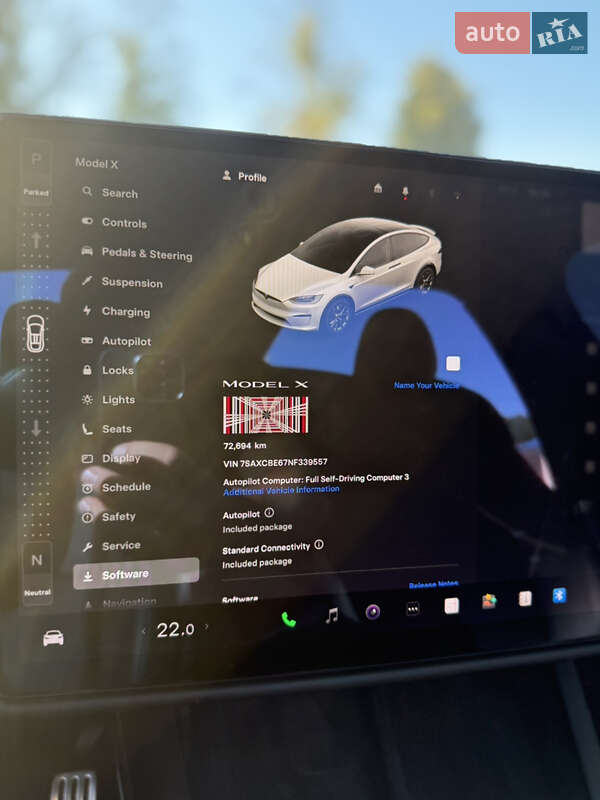 Позашляховик / Кросовер Tesla Model X 2022 в Вінниці фото 41 Позашляховик / Кросовер Tesla Model X 2022 в Вінниці