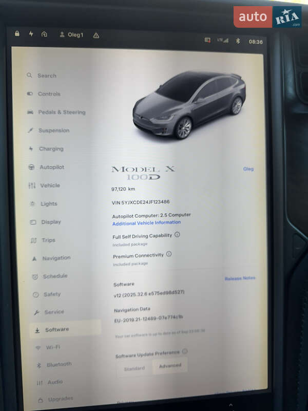 Позашляховик / Кросовер Tesla Model X 2018 в Києві