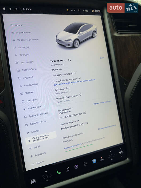 Внедорожник / Кроссовер Tesla Model X 2019 в Черновцах