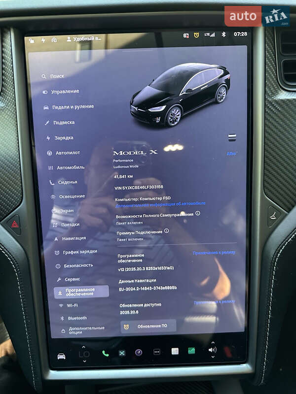 Внедорожник / Кроссовер Tesla Model X 2020 в Одессе фото 20 Внедорожник / Кроссовер Tesla Model X 2020 в Одессе