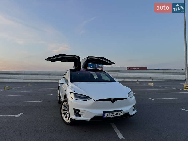 2018 Tesla Model-X, VIN 5YJXCCE28JF082001:plate — фото 1 (autoria)